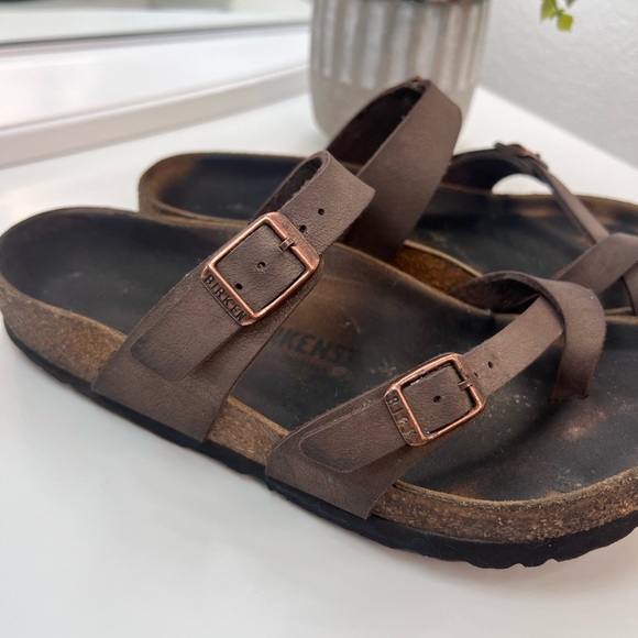 Birkenstock Mayari Birkibuc Mocha Sandal 37 - Picture 5 of 9